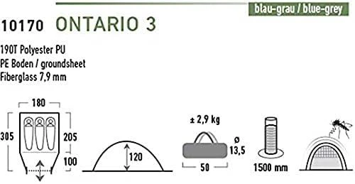 Palapinė High Peak Ontario 3, 10171