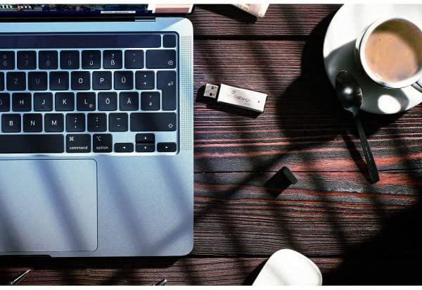 MediaRange High performance 64 GB, USB-Stick - sidabrinis/juodas, USB-A 3.2 Gen 1
