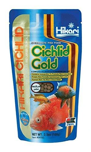 Hikari Cichlid Gold Sinking Medium visavertis pašaras žuvims - 100 g