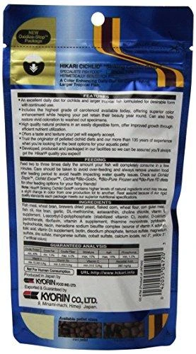 Hikari Cichlid Gold Sinking Medium visavertis pašaras žuvims - 100 g