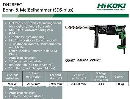 Perforatorius HiKOKI DH28PEC