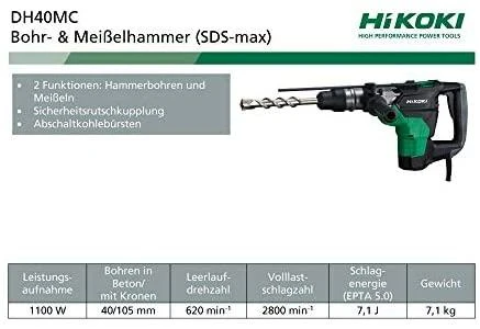 Perforatorius HiKOKI DH40MC