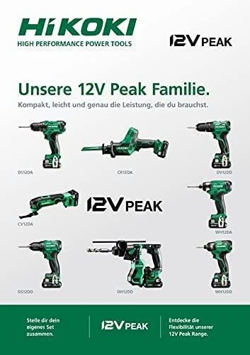 HiKOKI 12V akumuliatorinių įrankių šeima