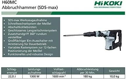 Atskėlimo plaktukas HiKOKI H60MC