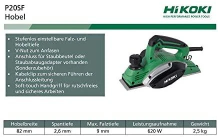 Elektrinis oblius HiKOKI P20SF