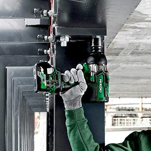 Akumuliatorinio smūginio veržliasukio rinkinys HiKOKI WR36DAWRZ Multi Volt 36V