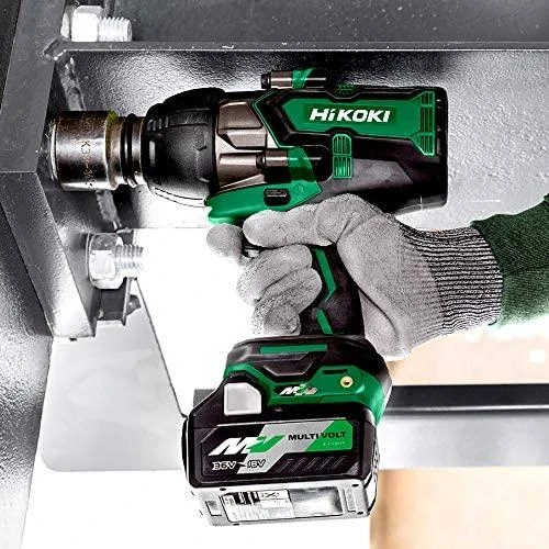 Akumuliatorinio smūginio veržliasukio rinkinys HiKOKI WR36DAWRZ Multi Volt 36V