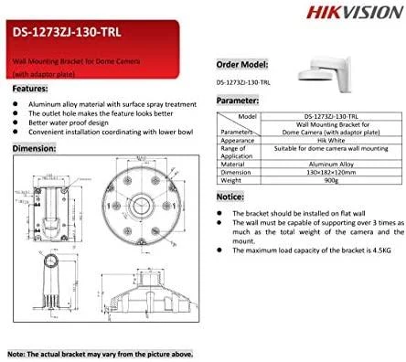 Sieninis laikiklis Hikvision DS-1273ZJ-130-TRL