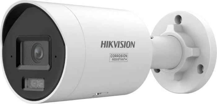 „Hikvision Bullet DS-2CD2087G3-LI2UY/SL F2.8“ (Balta, 8MP, hibridinis apšvietimas, IR+LED 40m)