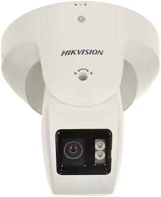 „Hikvision“ kupolinė kamera DS-2CD2387G2P-LSU/SL(C) F4 (balta, 8 MP, 30 m. LED, „ColorVu“, panoraminė 180°)