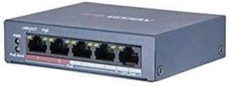 Šakotuvas SWITCH POE DS-3E0105P-E(B) 4 PRIEVADŲ Hikvision