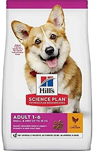 Hill's Dog Science Plan Adult Small & Miniature vištiena & kalakutiena sausas Maistas šunims 6kg