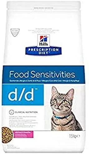 Sausas Kačių Maistas - Hill's Prescription Diet Feline D/d 1,5 Kg Antiena Ir Žirniai