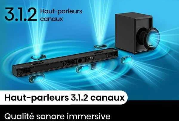 Namų kino sistema 3Lou Hisense SOUNDBAR HISENSE AX3120G