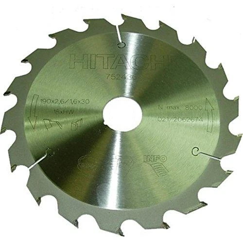 Hikoki Accessories Pjovimo diskas medienai Hitachi; 190x1,6x20,0 mm; Z18