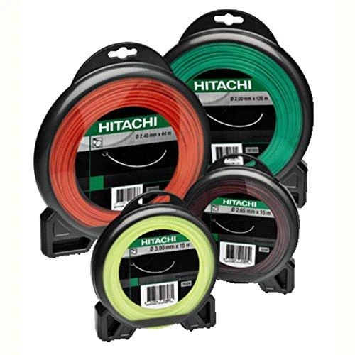 Hikoki Accessories Žoliapjovės galvutės valas, tylus, gėlytės formos 15m HITACHI 2,0mm