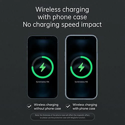 Automobilinis laikiklis-įkroviklis Joyroom JR-ZS240 MagSafe 15W juodas