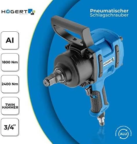 Pneumatinis smūginis veržliasukis Hogert HT4R625