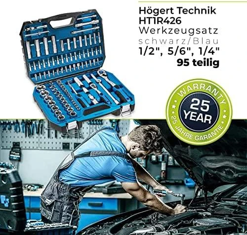 Amazon Basics Rinkinys įrankiai Högert Technik 95 (HT1R426)