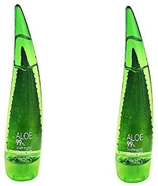 Holika Holika Aloe 99% Soothing Gel raminamasis alavijų gelis kūnui ir veido odai, 55 ml