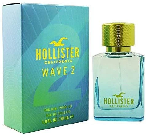 Hollister Wave 2 EDT tualetinis vanduo vyrams, 30 ml