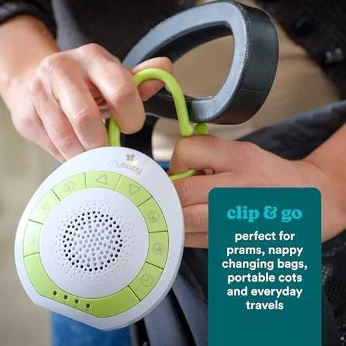 Homedics MYB-S115A-UE Mybaby Soundspa keliaujant