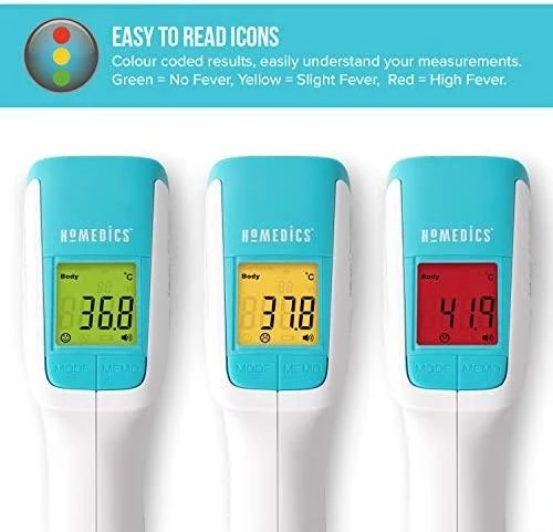 Homedics TE-350-EU Nekontaktinis infraraudonųjų spindulių kūno termometras