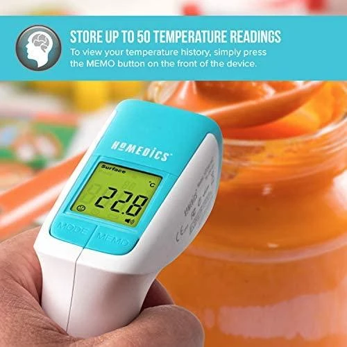 Homedics TE-350-EU Nekontaktinis infraraudonųjų spindulių kūno termometras
