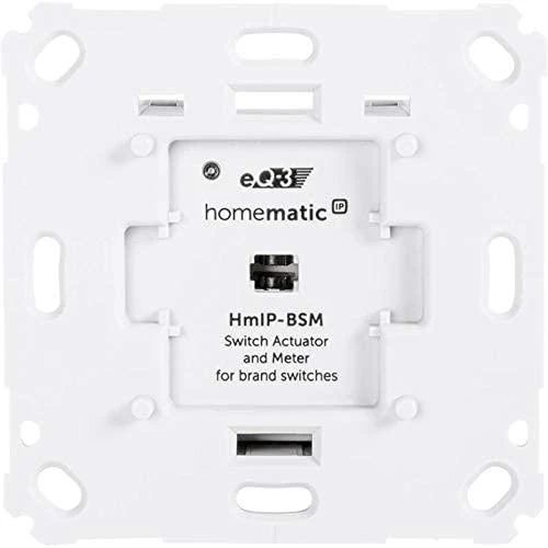 Homematic eQ-3 EQ3 Name Matic IP Schalt- Mess- Aktor für Markenschatter - Unterputz