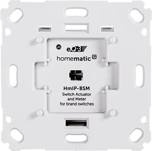 Homematic eQ-3 EQ3 Name Matic IP Schalt- Mess- Aktor für Markenschatter - Unterputz