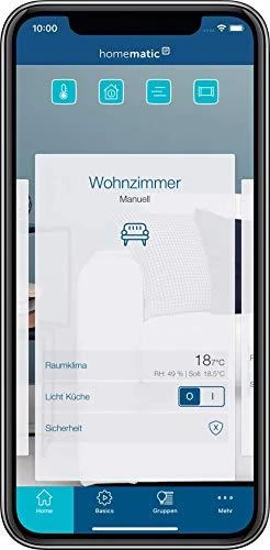HomeMatic IP Homatical IP langų ir durų kontaktas su magnetu