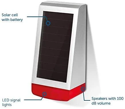 Homematic IP signalizacijos sirena - lauke