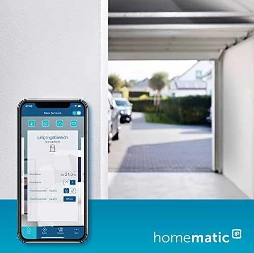 Homematic IP pokrypio ir vibracijos jutiklis