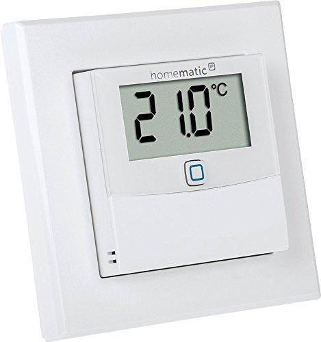 HomeMatic IP Homematic IP temperatūros ir drėgmės jutiklis su ekranu - baltas - viduje