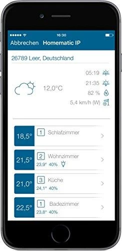 HomeMatic IP belaidis temperatūros ir drėgmės jutiklis HmIP-STHO