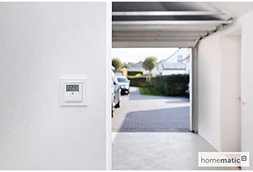 HomeMatic IP Homematic IP temperatūros ir drėgmės jutiklis su ekranu - baltas - viduje