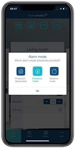 HomeMatic IP Homematic IP langų ir durų kontaktas – paslėptas montavimas, atidarymo detektorius