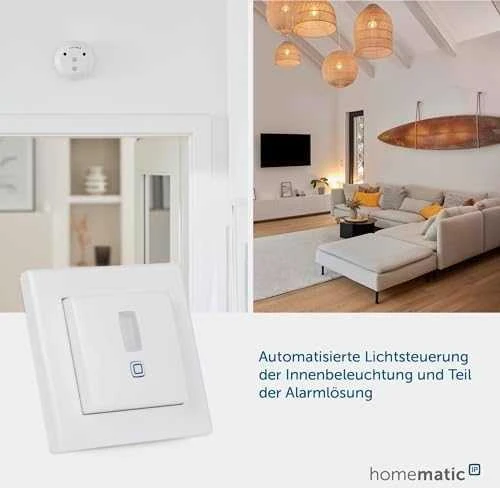 HomeMatic IP Homematic IP Bewegungsmelder für 55er Rahmen - innen