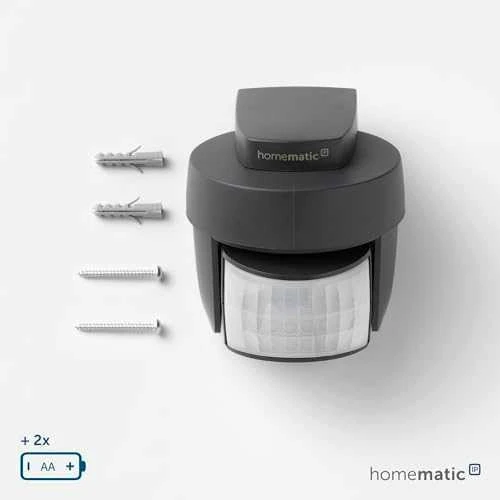HomeMatic IP Homematic IP Bewegungsmelder + Dämmerungs. - außen, antrazitas