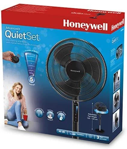 Kondicionierius Honeywell grindų ventiliatorius su osciliacija, 5 greičiai, nuotolinis valdymas, HSF600B
