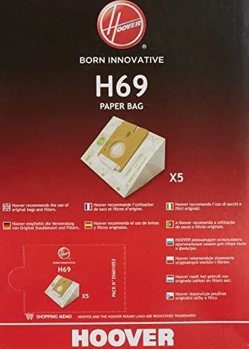 Dulkių maišelis Hoover H69 FREESPACE