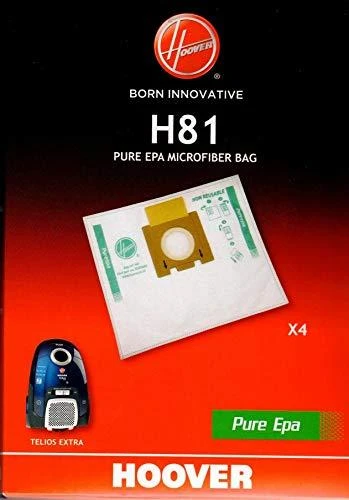 Hoover Pure Epa mikropluošto dulkių siurblio maišeliai H81, Baltas