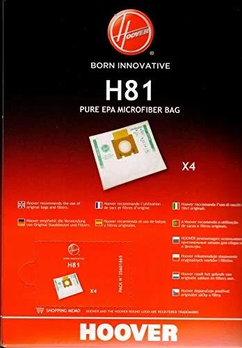 Hoover Pure Epa mikropluošto dulkių siurblio maišeliai H81, Baltas