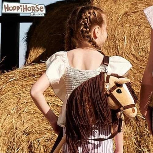 Tootiny Koń Mėgėjiškas arkliukas hoppihorse a3 smėlio spalvos