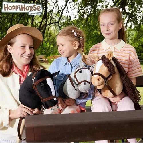 Tootiny Koń Mėgėjiškas arkliukas hoppihorse a3 smėlio spalvos