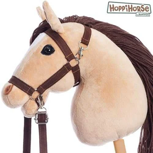 Tootiny Koń Mėgėjiškas arkliukas hoppihorse a3 smėlio spalvos