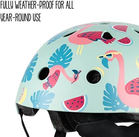 Vaikiškas šalmas Hornit Flamingo S 48-53cm FLS827