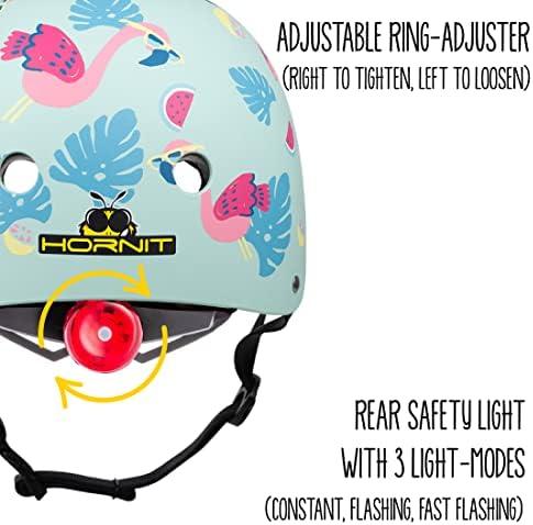 Vaikiškas šalmas Hornit Flamingo S 48-53cm FLS827