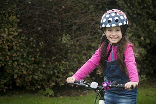 Mini Hornit dviratininko šalmas Polka Dot turkio dydis 48-53cm (POS805)