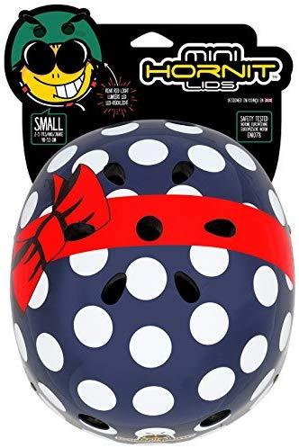 Mini Hornit dviratininko šalmas Polka Dot turkio dydis 48-53cm (POS805)